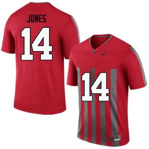 NCAA Ohio State Buckeyes Men's #14 Keandre Jones Throwback Nike Football College Jersey JOJ2145KI